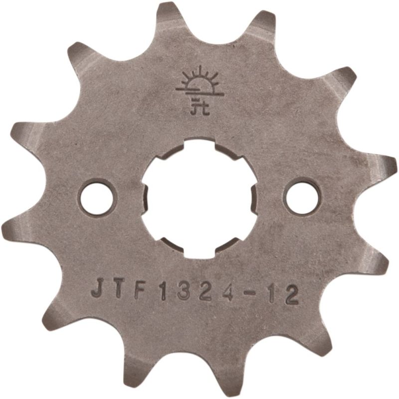 JTF1324.12 FRONT REPLACEMENT SPROCKET 12 TEETH 520 PITCH NATURAL STEEL