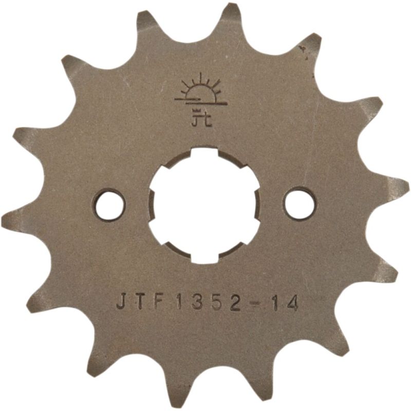JTF1352.14 FRONT REPLACEMENT SPROCKET 14 TEETH 520 PITCH NATURAL STEEL