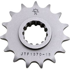 JTF1370.15 FRONT REPLACEMENT SPROCKET 15 TEETH 525 PITCH NATURAL STEEL