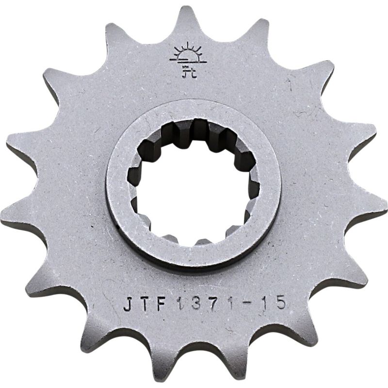 JTF1371.15 FRONT REPLACEMENT SPROCKET 15 TEETH 525 PITCH NATURAL STEEL
