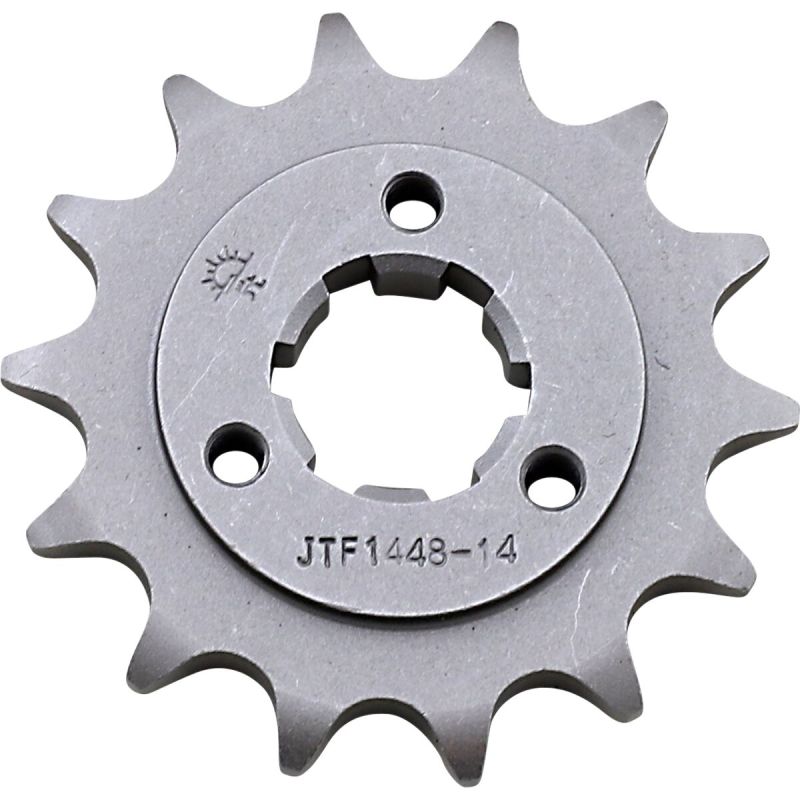JTF1448.14 FRONT REPLACEMENT SPROCKET 14 TEETH 525 PITCH NATURAL STEEL