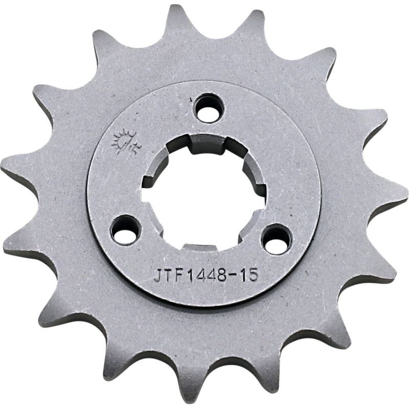JTF1448.15 FRONT REPLACEMENT SPROCKET 15 TEETH 525 PITCH NATURAL STEEL