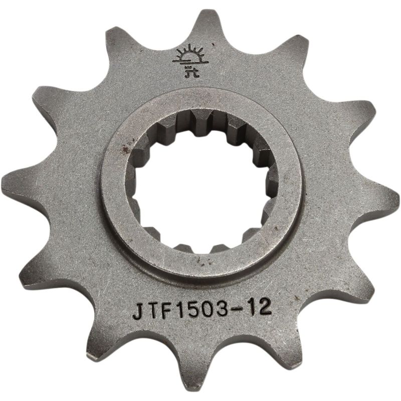 JTF1503.12 FRONT REPLACEMENT SPROCKET 12 TEETH 520 PITCH NATURAL STEEL