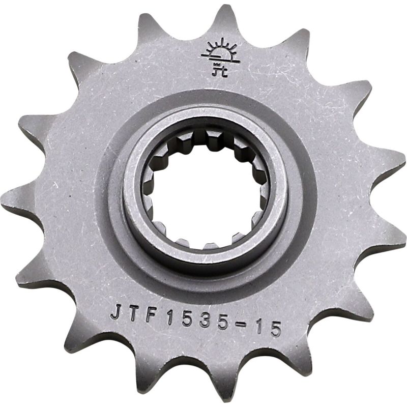 JTF1535.15 FRONT REPLACEMENT SPROCKET 15 TEETH 525 PITCH NATURAL STEEL