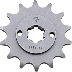 JTF1554.14 FRONT REPLACEMENT SPROCKET 14 TEETH 520 PITCH NATURAL STEEL