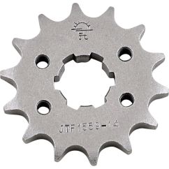 JTF1559.14 FRONT REPLACEMENT SPROCKET 14 TEETH 428 PITCH NATURAL STEEL