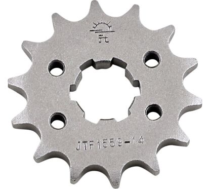JTF1559.14 FRONT REPLACEMENT SPROCKET 14 TEETH 428 PITCH NATURAL STEEL