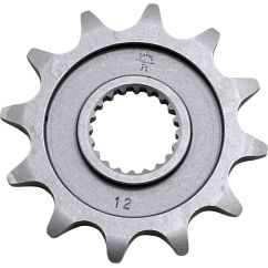 JTF1590.12 FRONT REPLACEMENT SPROCKET 12 TEETH 520 PITCH NATURAL STEEL