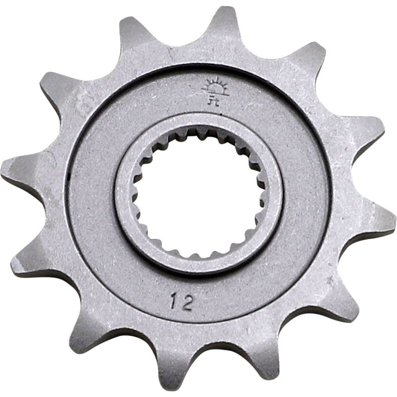 JTF1590.12 FRONT REPLACEMENT SPROCKET 12 TEETH 520 PITCH NATURAL STEEL