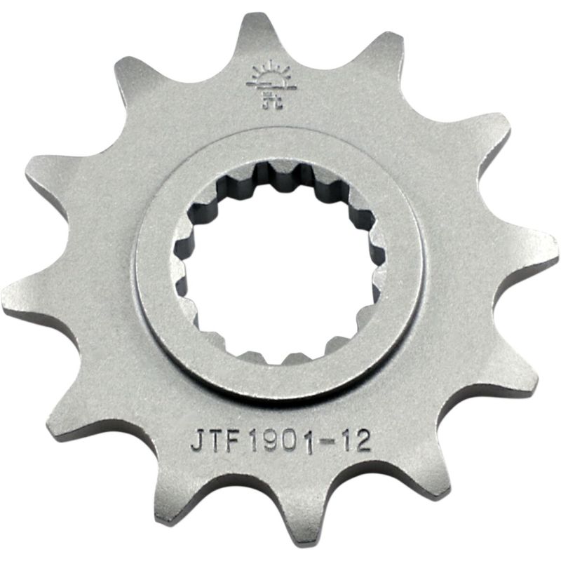 JTF1901.12 FRONT REPLACEMENT SPROCKET 12 TEETH 520 PITCH NATURAL STEEL