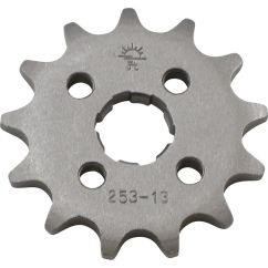JTF253.13 FRONT REPLACEMENT SPROCKET 13 TEETH 420 PITCH NATURAL STEEL