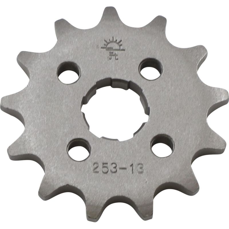 JTF253.13 FRONT REPLACEMENT SPROCKET 13 TEETH 420 PITCH NATURAL STEEL