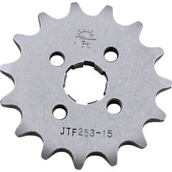 JTF253.15 FRONT REPLACEMENT SPROCKET 15 TEETH 420 PITCH NATURAL STEEL