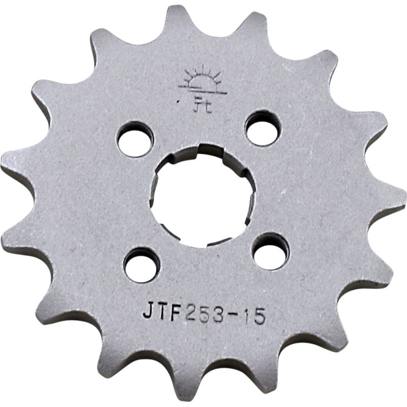 JTF253.15 FRONT REPLACEMENT SPROCKET 15 TEETH 420 PITCH NATURAL STEEL
