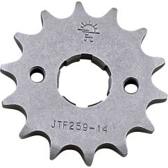 JTF259.14 FRONT REPLACEMENT SPROCKET 14 TEETH 428 PITCH NATURAL STEEL