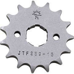 JTF259.15 FRONT REPLACEMENT SPROCKET 15 TEETH 428 PITCH NATURAL STEEL