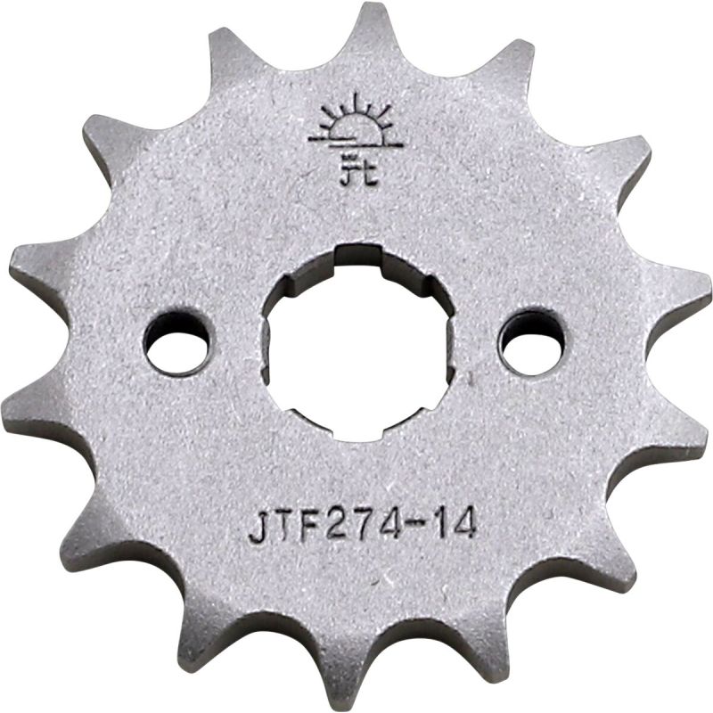 JTF274.14 FRONT REPLACEMENT SPROCKET 14 TEETH 428 PITCH NATURAL STEEL