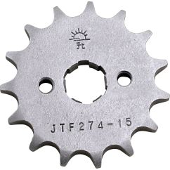 JTF274.15 FRONT REPLACEMENT SPROCKET 15 TEETH 428 PITCH NATURAL STEEL