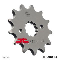 JTF280.13 FRONT REPLACEMENT SPROCKET 13 TEETH 520 PITCH NATURAL STEEL