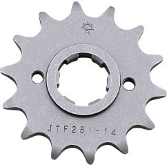 JTF281.14 FRONT REPLACEMENT SPROCKET 14 TEETH 520 PITCH NATURAL STEEL