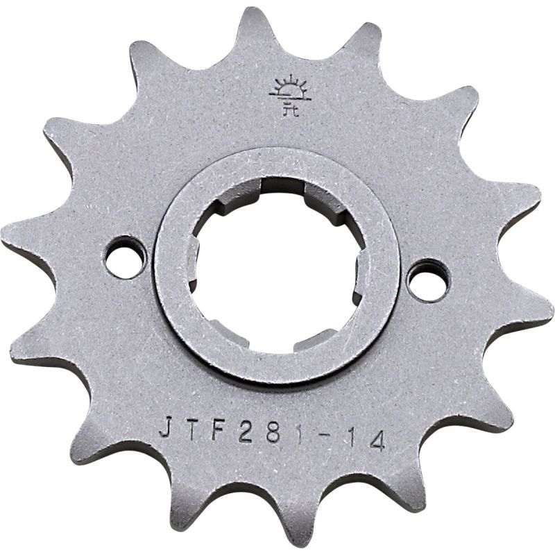 JTF281.14 FRONT REPLACEMENT SPROCKET 14 TEETH 520 PITCH NATURAL STEEL
