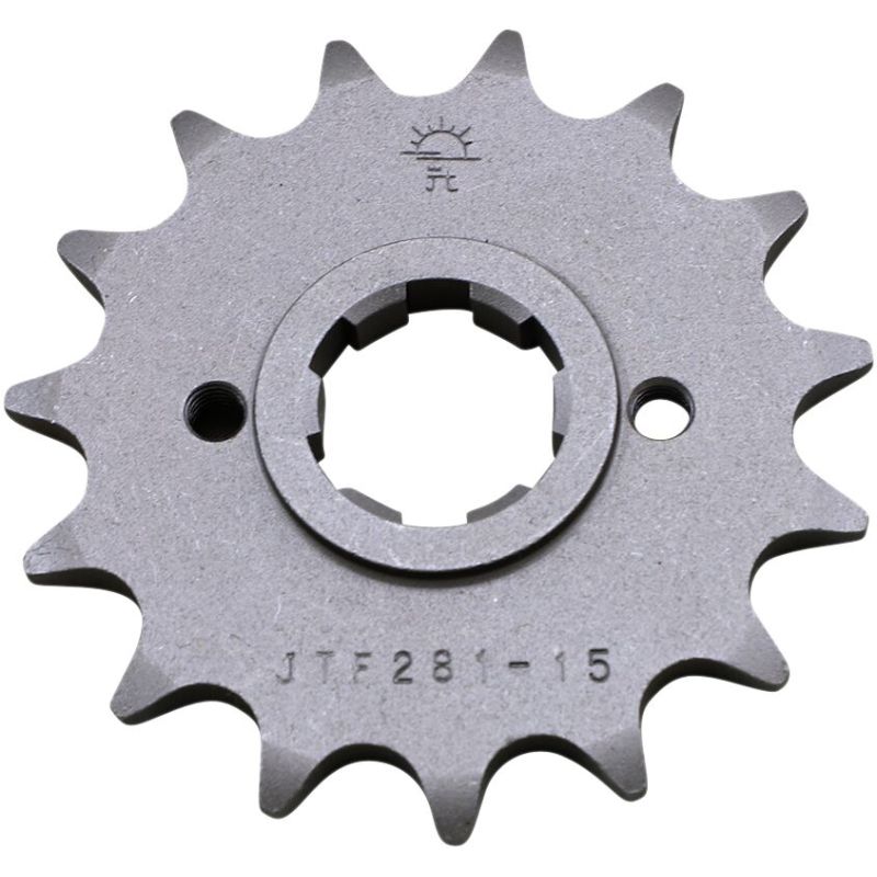 JTF281.15 FRONT REPLACEMENT SPROCKET 15 TEETH 520 PITCH NATURAL STEEL