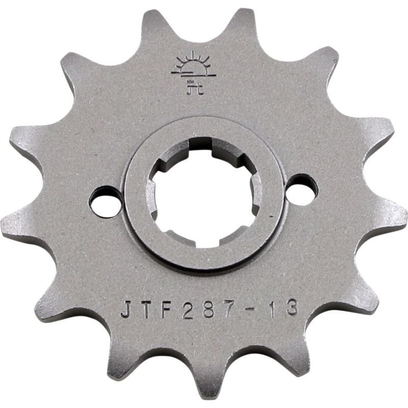 JTF287.13 FRONT REPLACEMENT SPROCKET 13 TEETH 520 PITCH NATURAL STEEL