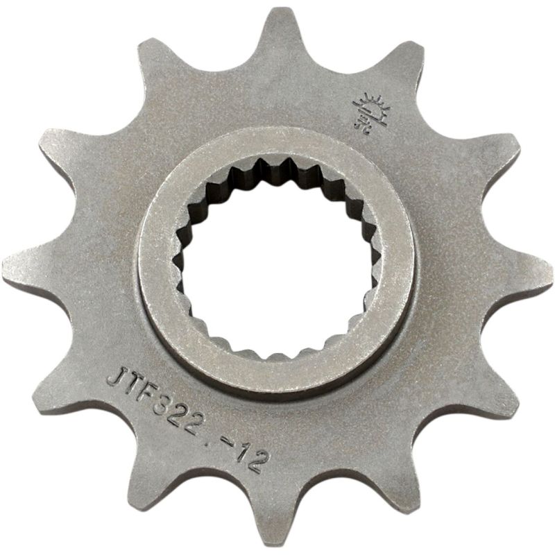 JTF3221.12 FRONT REPLACEMENT SPROCKET 12 TEETH 520 PITCH NATURAL STEEL