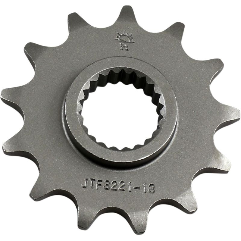 JTF3221.13 FRONT REPLACEMENT SPROCKET 13 TEETH 520 PITCH NATURAL STEEL