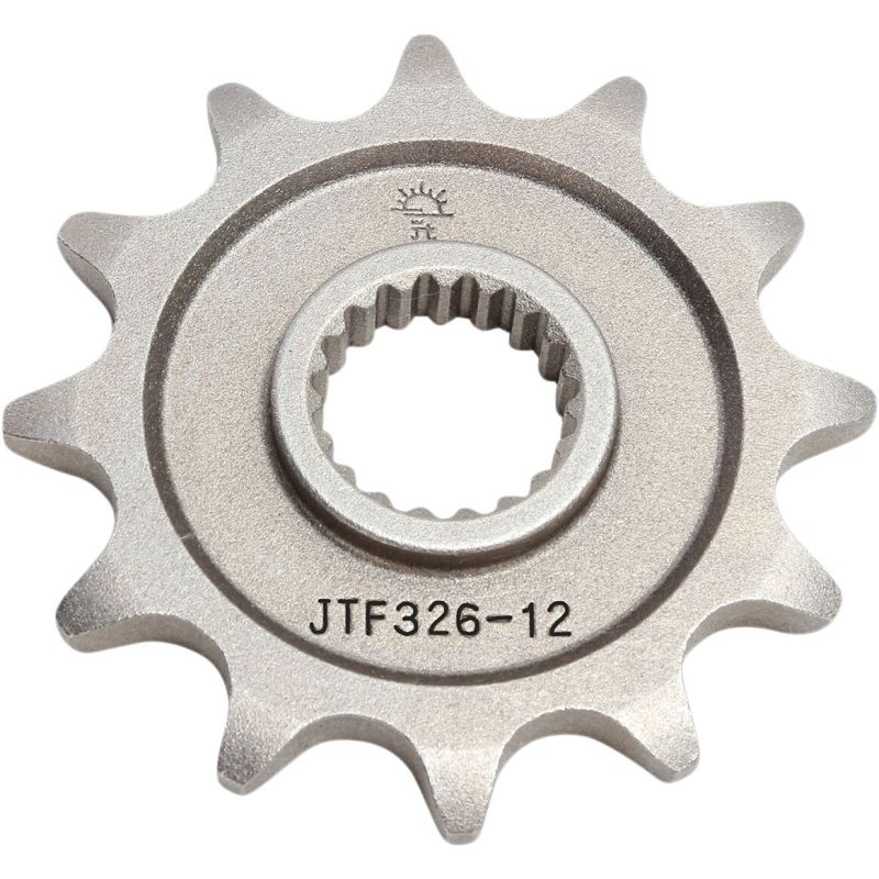 JTF326.12 FRONT REPLACEMENT SPROCKET 12 TEETH 520 PITCH NATURAL STEEL