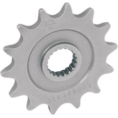 JTF326.14 FRONT REPLACEMENT SPROCKET 14 TEETH 520 PITCH NATURAL STEEL