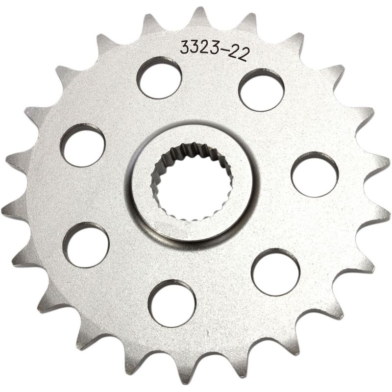 JTF3323.22 FRONT REPLACEMENT SPROCKET 22 TEETH 520 PITCH NATURAL STEEL
