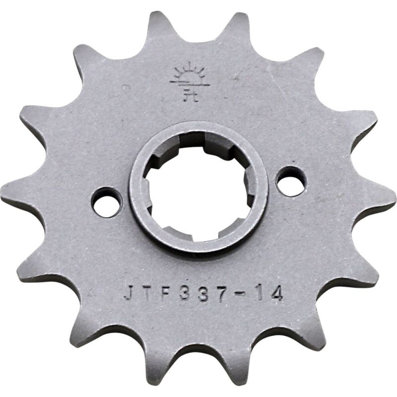 JTF337.14 FRONT REPLACEMENT SPROCKET 14 TEETH 520 PITCH NATURAL STEEL