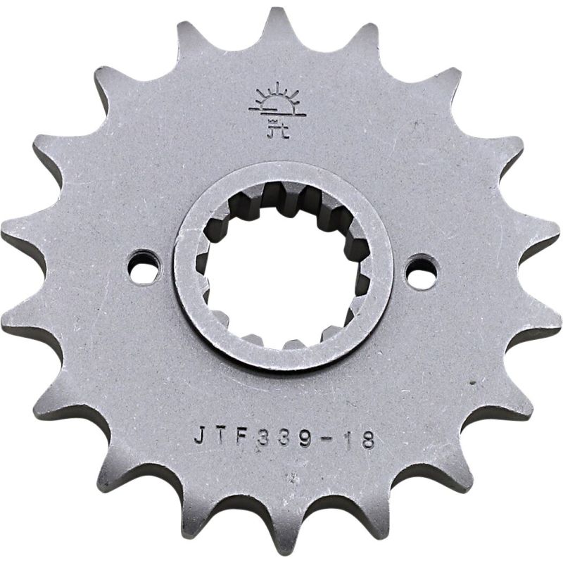 JTF339.18 FRONT REPLACEMENT SPROCKET 18 TEETH 530 PITCH NATURAL STEEL