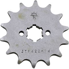 JTF422.14 FRONT REPLACEMENT SPROCKET 14 TEETH 520 PITCH NATURAL STEEL