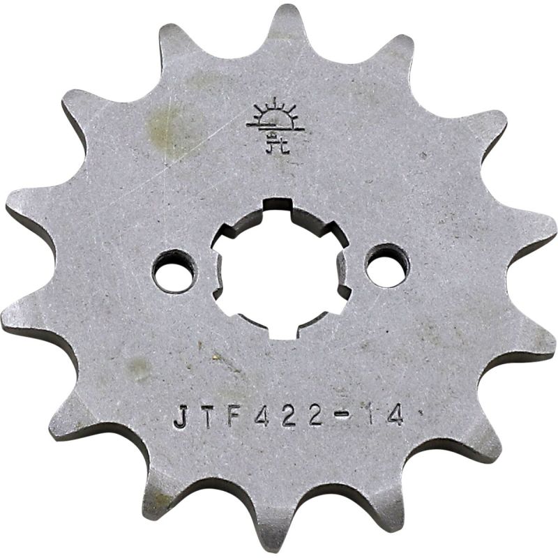 JTF422.14 FRONT REPLACEMENT SPROCKET 14 TEETH 520 PITCH NATURAL STEEL