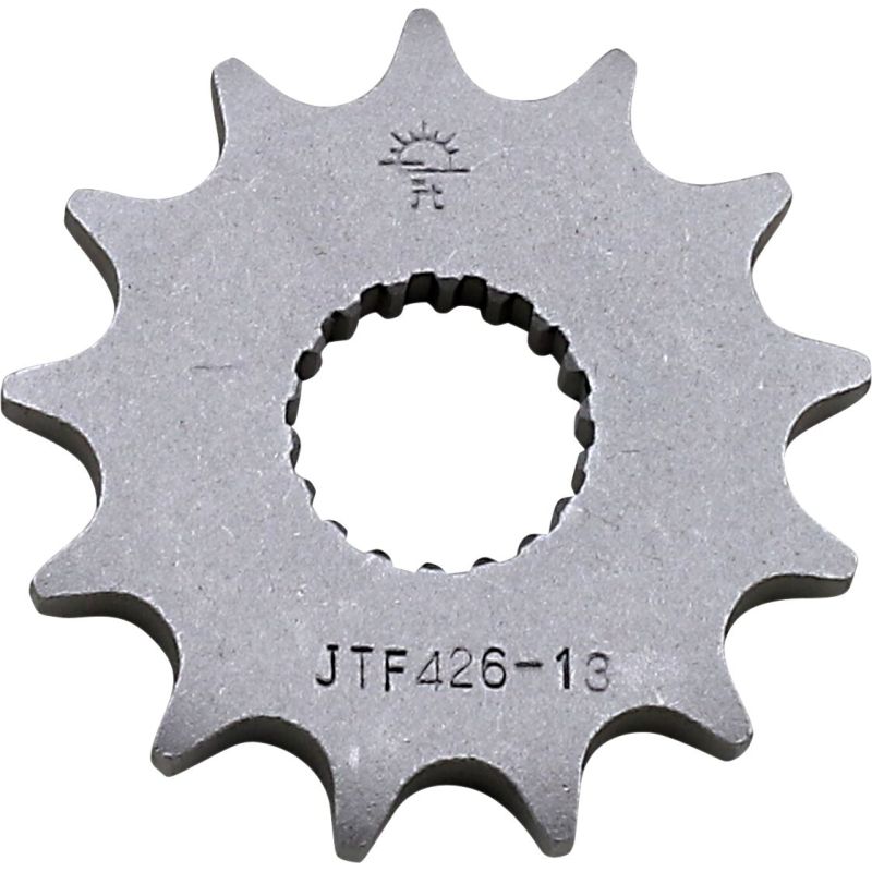 JTF426.13 FRONT REPLACEMENT SPROCKET 13 TEETH 428 PITCH NATURAL STEEL