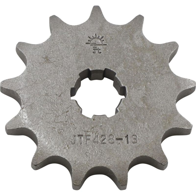 JTF428.13 FRONT REPLACEMENT SPROCKET 13 TEETH 428 PITCH NATURAL STEEL