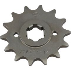 JTF431.14 FRONT REPLACEMENT SPROCKET 14 TEETH 520 PITCH NATURAL STEEL
