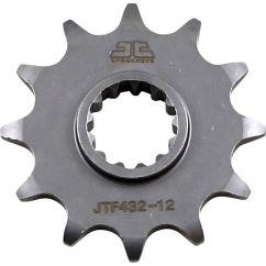 JTF43212 FRONT REPLACEMENT SPROCKET 12 TEETH 520 PITCH NATURAL STEEL