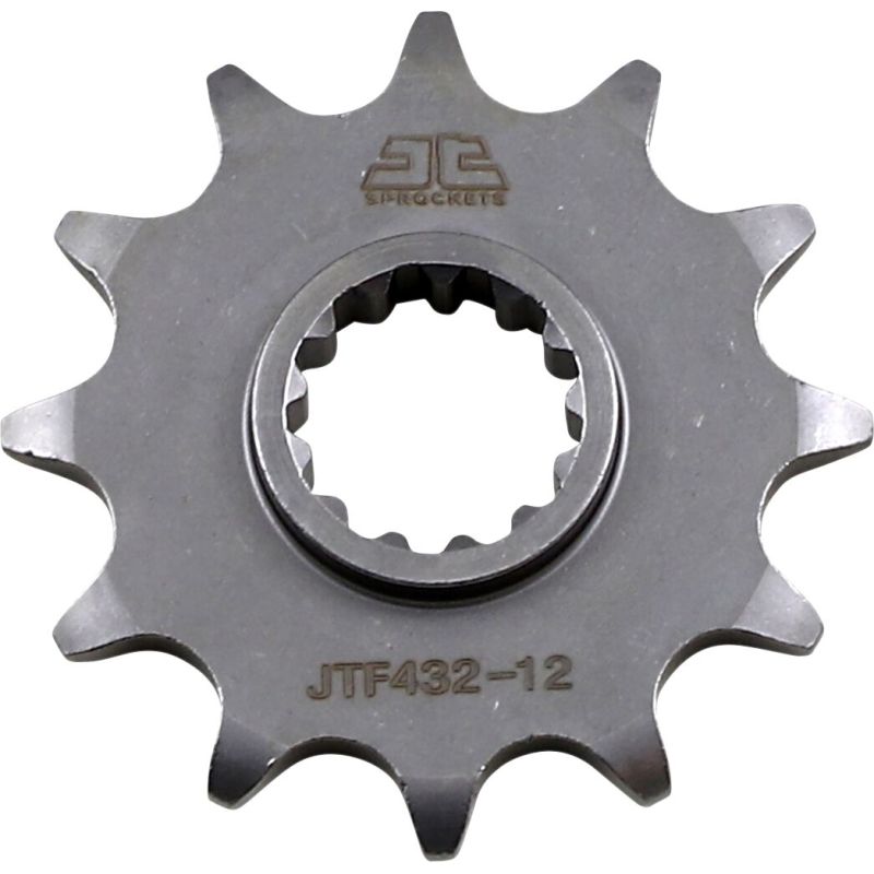 JTF43212 FRONT REPLACEMENT SPROCKET 12 TEETH 520 PITCH NATURAL STEEL