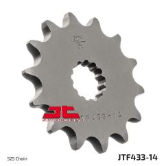 JTF433.14 FRONT REPLACEMENT SPROCKET 14 TEETH 525 PITCH NATURAL STEEL