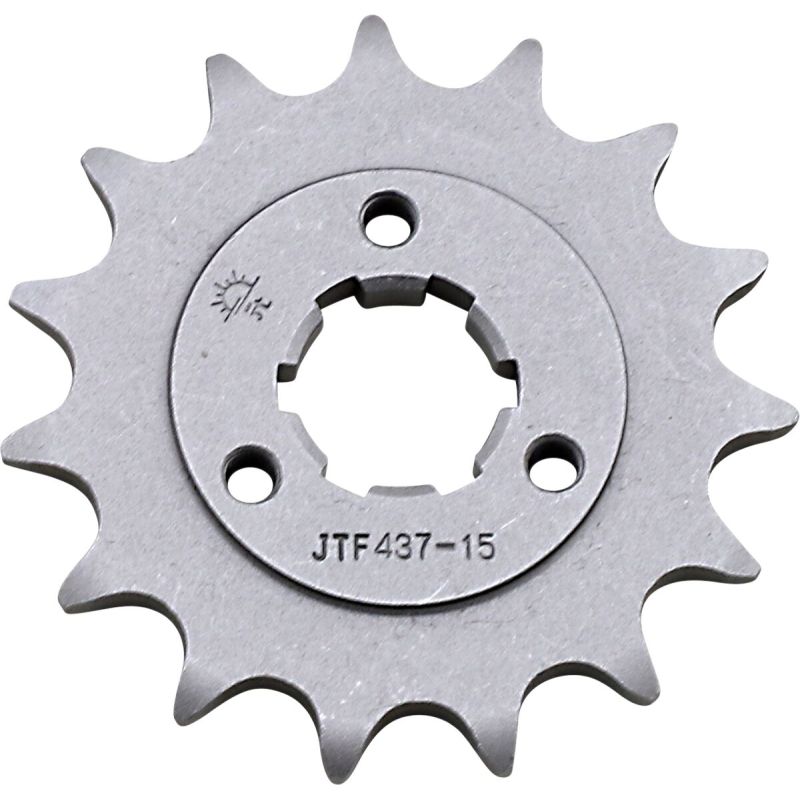 JTF437.15 FRONT REPLACEMENT SPROCKET 15 TEETH 520 PITCH NATURAL STEEL