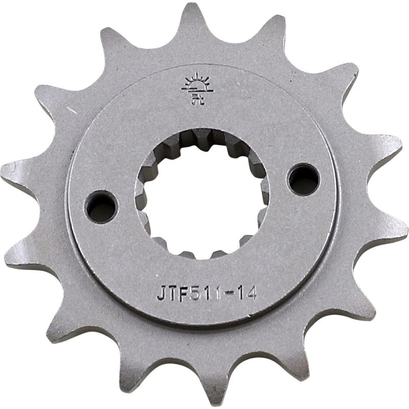 JTF511.14 FRONT REPLACEMENT SPROCKET 14 TEETH 520 PITCH NATURAL STEEL