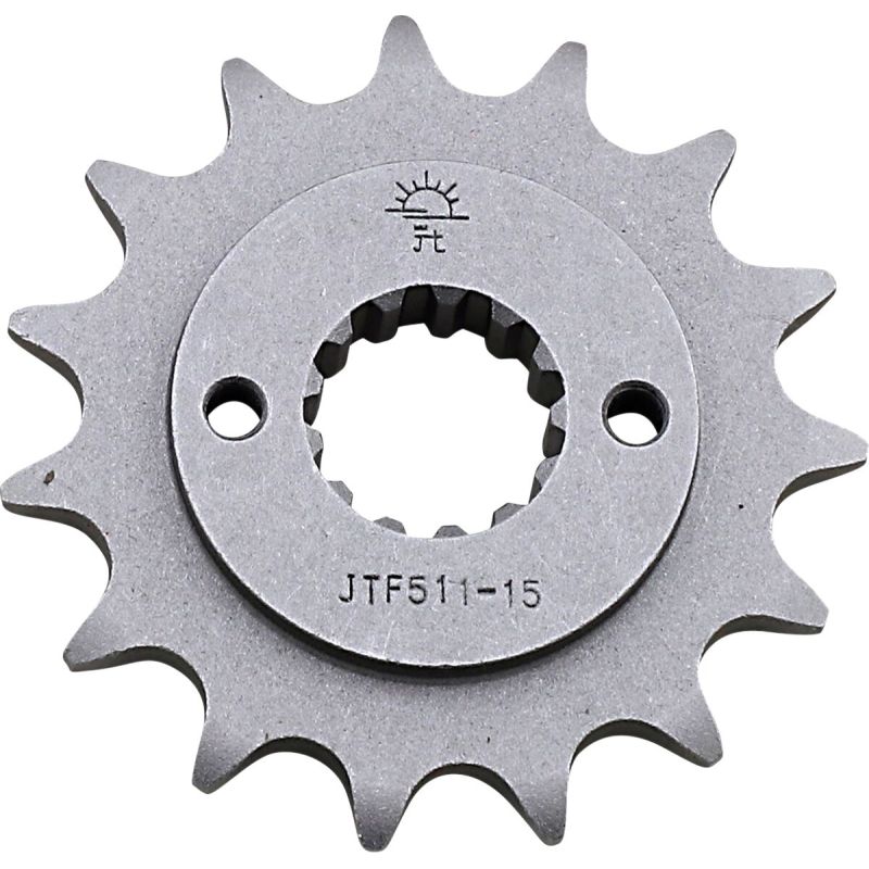 JTF511.15 FRONT REPLACEMENT SPROCKET 15 TEETH 520 PITCH NATURAL STEEL