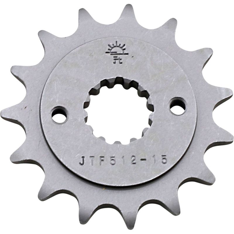 JTF512.15 FRONT REPLACEMENT SPROCKET 15 TEETH 520 PITCH NATURAL STEEL