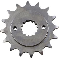 JTF512.16 FRONT REPLACEMENT SPROCKET 16 TEETH 520 PITCH NATURAL STEEL