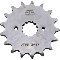 JTF513.17 FRONT REPLACEMENT SPROCKET 17 TEETH 530 PITCH NATURAL STEEL