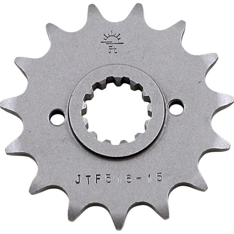 JTF516.15 FRONT REPLACEMENT SPROCKET 15 TEETH 520 PITCH NATURAL STEEL