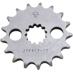 JTF517.17 FRONT REPLACEMENT SPROCKET 17 TEETH 530 PITCH NATURAL STEEL